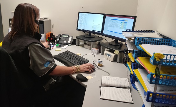 Compressed Air Controls' Service Coordinators use our CSM to schedule servicing