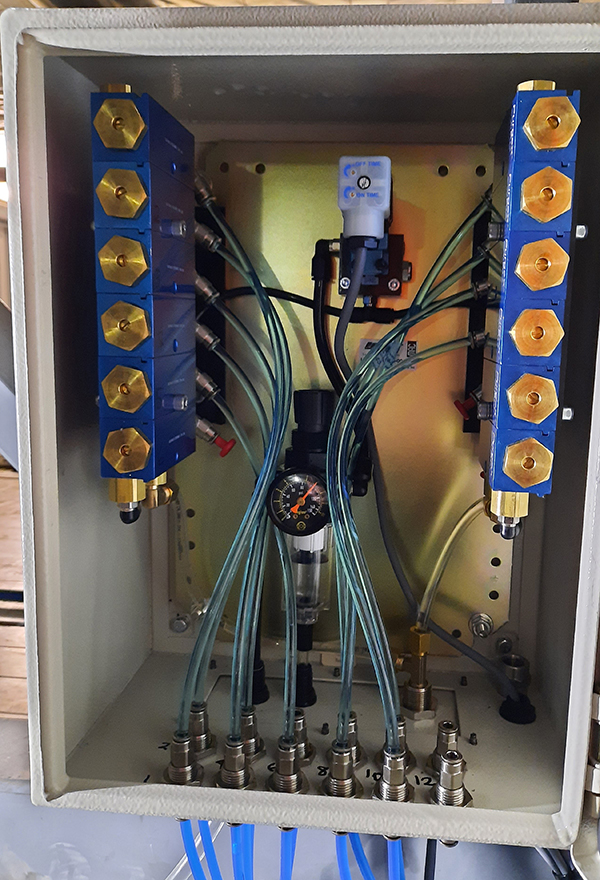 Compressed Air Controls installed an Oilrite system.