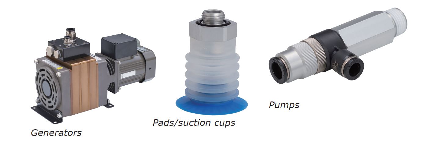 Compressed Air Controls stock Pisco vacuum products